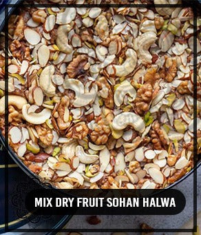 Pure Dasi Ghee Mix Dry Fruites Multani Sohan Halwa
